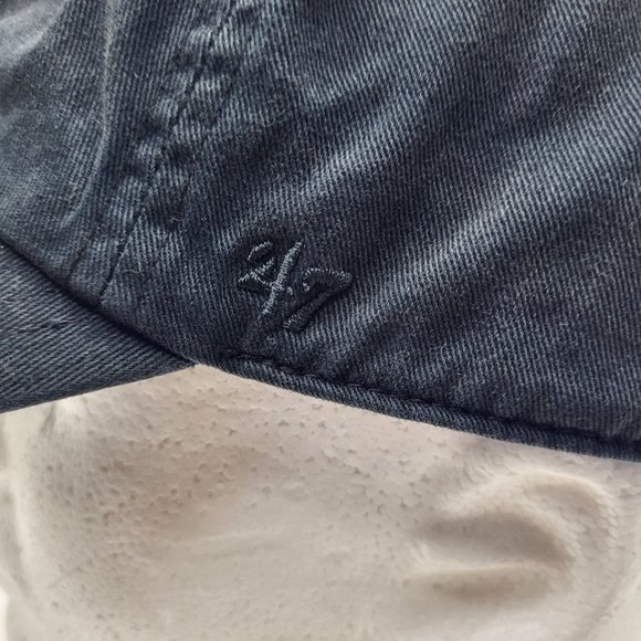 Los Angeles Dodgers LA Hat 47 Brand Baseball Hat Cap Adjustable Black Unisex OSF - Picture 4 of 11